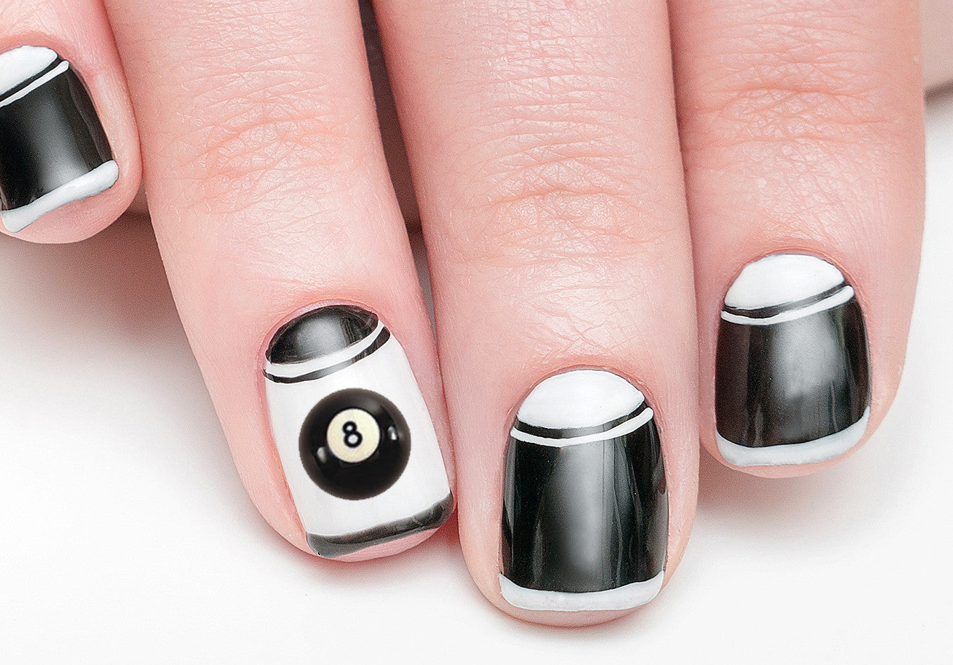 Eight Ball Nail Art Stickers - wide 9