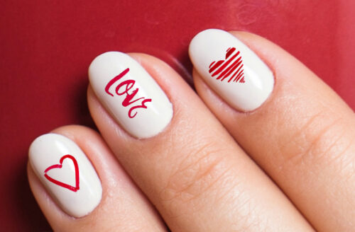 Valentine's Day Nail Art Decals Assortment #3 - Moon Sugar Decals