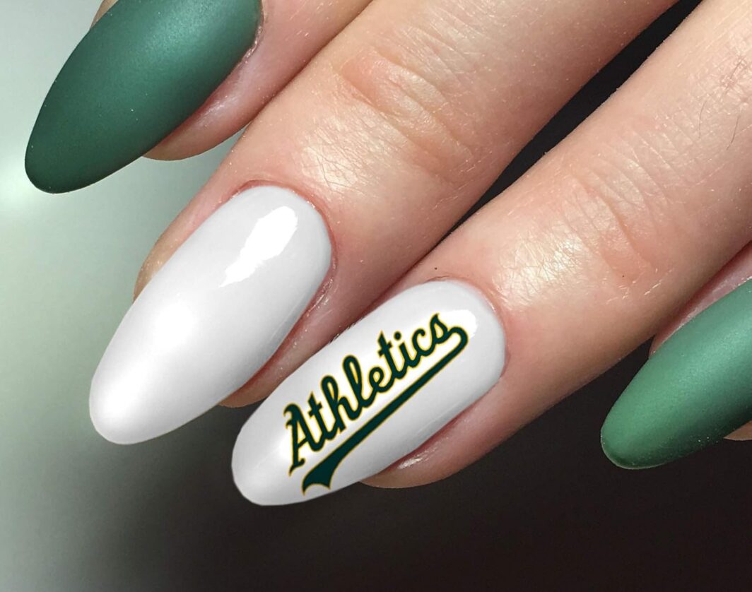 oakland athletics nails